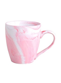 Buy Printed Coffee Mug Pink/White in UAE