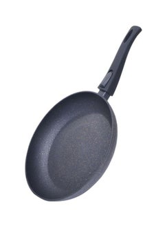 Buy 4 Layered Platinum Coated Non Stick Frying Pan With Detachable Handle Black 26x5.2cm in UAE