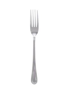 اشتري Stainless Steel Serving Fork 10-Inch فضي في الامارات