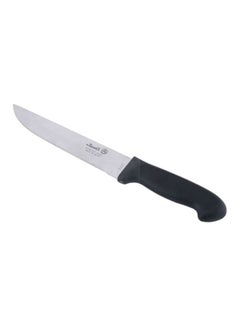 اشتري سكين يد بتصميم سيف مصنوع من الستانلس ستيل أسود/ فضي 7بوصة في السعودية
