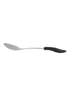 Buy Stainless Steel Spoon Silver/Black 37cm in UAE