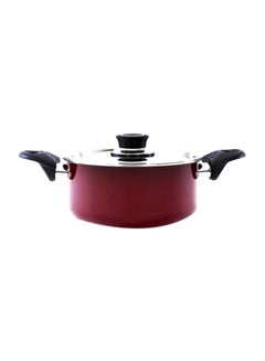 Buy Cooking Pot Red 22cm in UAE