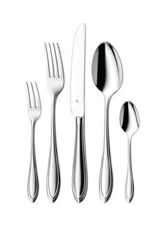 اشتري 30-Piece Florenz Cutlery Set فضي في الامارات