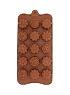 Buy 3D Silicone Mold Brown 10.5x21.5cm in UAE