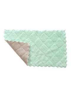 Buy Microfiber Dish Cloth Green 16x27.5cm in Saudi Arabia