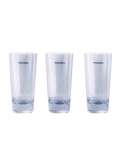 Buy 3-Piece Classic Juice Glass Clear 3x(33x27x7)cm in UAE