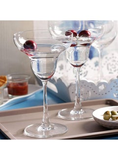 Buy Pack Of 6 Madison Margarita Glass Clear 345ml in UAE