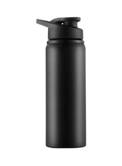 Buy Stainless Steel Water Bottle Black 7.2x22.8cm in Saudi Arabia