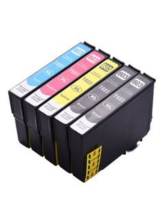 Buy 5-Piece Ink Cartridge Set Multicolour in Saudi Arabia