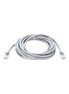 Buy Cat 6 Utp Round Patch Cord Grey in UAE