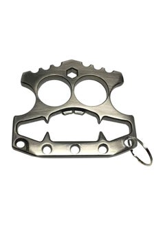 Buy Stainless Steel Bottle Opener Silver 7.4x6.6x0.5cm in Saudi Arabia