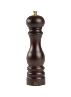 Buy Wooden Pepper Mill Chocolate 22cm in UAE