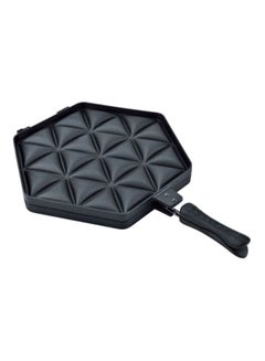 Buy Triangle Double Pan Black 32centimeter in UAE