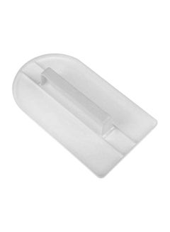 Buy Silicone Cake Smoother White 14.5x8.2cm in UAE