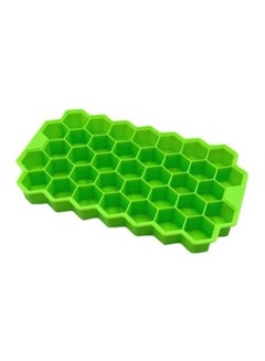 Buy Honeycomb Ice Cube Tray Green 20.5x12x2cm in Egypt