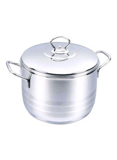 Buy Astra Stainless Steel Casserole Silver 16x10cm in UAE