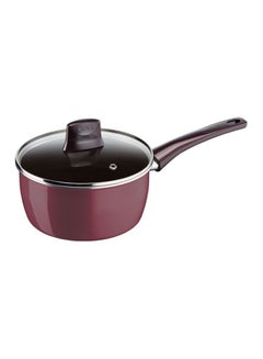 Buy Pleasure Sauce Pan Red 16cm in UAE