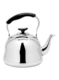 Buy Stainless Steel Harmony Teapot Silver/Black in UAE