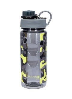 Buy Water Bottle Grey/Black/Yellow ‎27.7 x 11.7 x 8.4cm in UAE