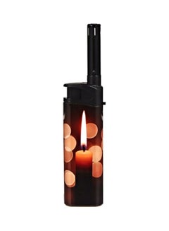 Buy Kitchen Gas Lighter Black/Orange/Red 7.5x1.25x1.75inch in UAE