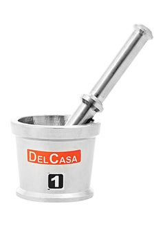 Buy Stainless Steel Mortar & Pestle Small Silver in UAE