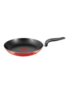 Buy Chef De France Frying Pan Black/Red 20cm in Saudi Arabia