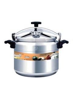 Buy Aluminum Pressure Cooker Silver 10.0Liters in Saudi Arabia