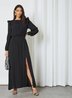 Buy Cecilila Maxi Dress Black in UAE