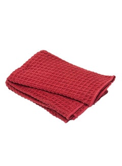 Buy 2-Piece Kitchen Towel Set Red 40x48cm in Saudi Arabia