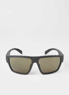 Buy Men's Rectangular Frame Sporty Sunglasses in Saudi Arabia