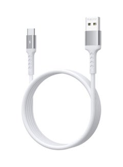 Buy Rc-161 Kayla Data Cable Skin-Friendly Texture, Charging + Data Transmission White in Egypt