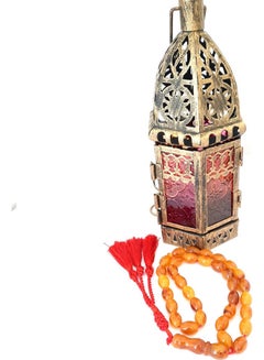 Buy Decorative Candle Holder Multicolour 15cm in UAE