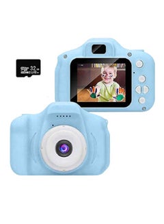 Buy Kids Toy Digital Camera With 32GB Memory Card And Card Reader in UAE