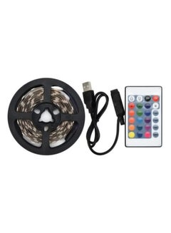 Buy LED Strip Light With Remote Control And Cable Multicolour 2meter in UAE