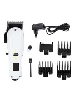 Buy GM6018 Professional Hair Electric Trimmer White/Black 22.5 x 6 x 21.5cm in UAE