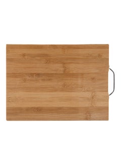 Buy Rectangular Chopping Board Brown 30x40cm in UAE