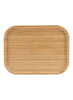 اشتري Rectangular Tray Brown 24x36سم في الامارات