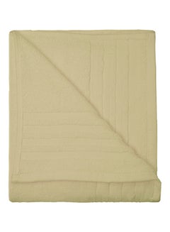 اشتري 2-Piece 100% Cotton Smart Twist Large Bath Towel Set بيج 70x130سم في السعودية