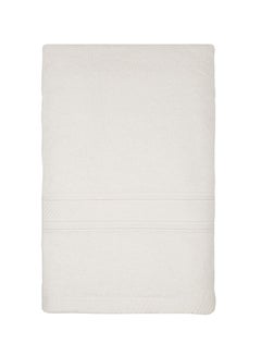 اشتري 2-Piece 100% Cotton 500 GSM Plush Towel Set أبيض 70x140سم في السعودية