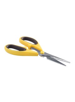 Buy Stainless Steel Scissors Yellow/Silver/Black in Saudi Arabia
