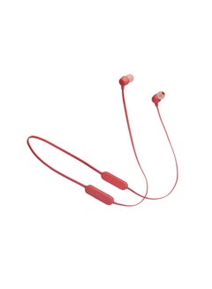Buy Tune 125Bt Wireless In-Ear Headphones - Pure Bass - 16H Battery - Magnetic Cable - Multi-Point Connection Coral in UAE