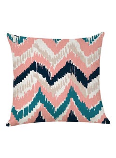 Buy Decorative Printed Soft Pillow Multicolour 45 x 45cm in UAE