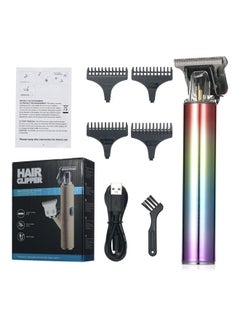 Buy Professional T-Blade Rechargeable Hair Clipper Multicolour 19 x 5.50 x 15.50cm in UAE