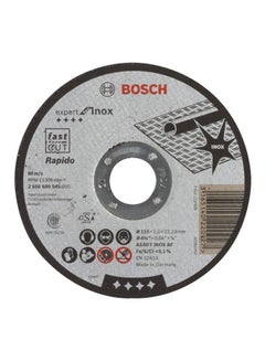 Buy Expert Inox Cutting Disc Grey/Black 115mm in Saudi Arabia