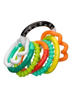 Buy 8-Piece Ring Links Teethers Set, Assorted, Blue/Yellow/Red - IN206158 17.78x5.08x17.78 cm in UAE
