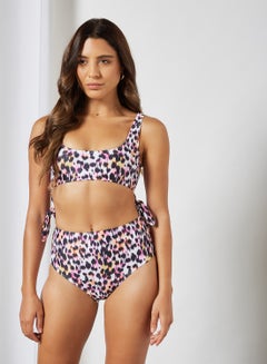 Buy Leopard Print Bikini Multi in UAE