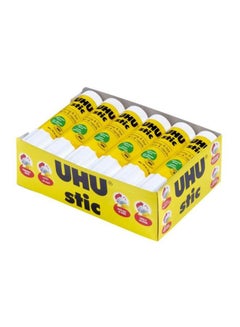 Buy 12-Piece Glue Stick Set Clear in UAE