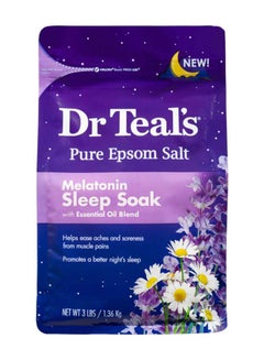 Buy Melatonin Epsom Bath Salt 1.36kg in Saudi Arabia