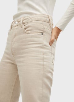 MANGO Ariadna Roll Hem Casual Jeans 