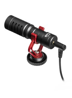 Buy BY-MM1 Cardioid Condenser Microphone BY-MM1 Black/Red in UAE